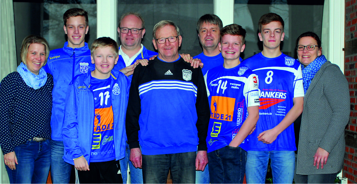 Handball-Familien in der VfL-Familie